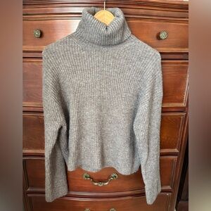 Cozy Brown H&M Turtleneck Sweater